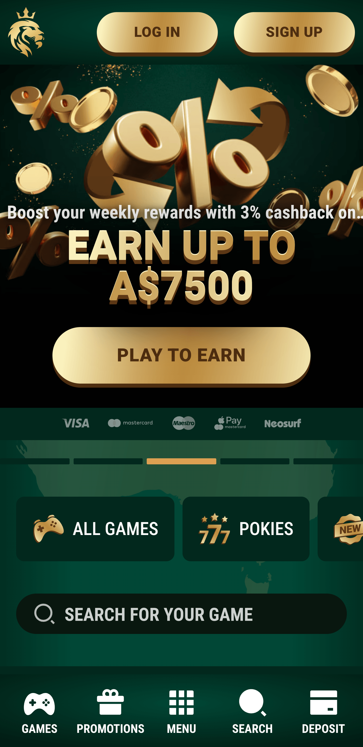 Richard Casino Mobile Version