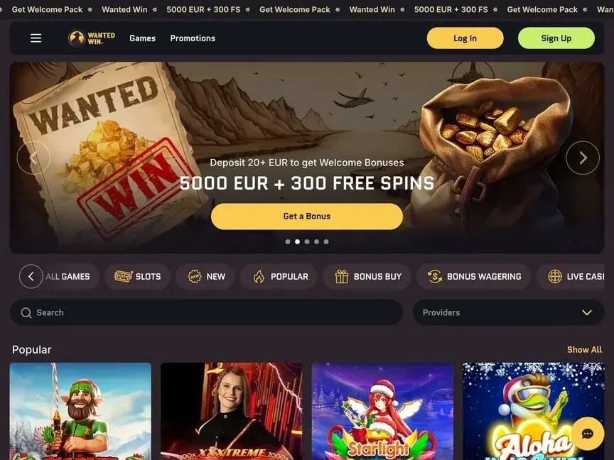 WantedWin Casino